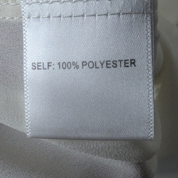 Rose + Olive 2X Boho Asymmetrical Blouse V-Neck Front & Back - Picture 7 of 11